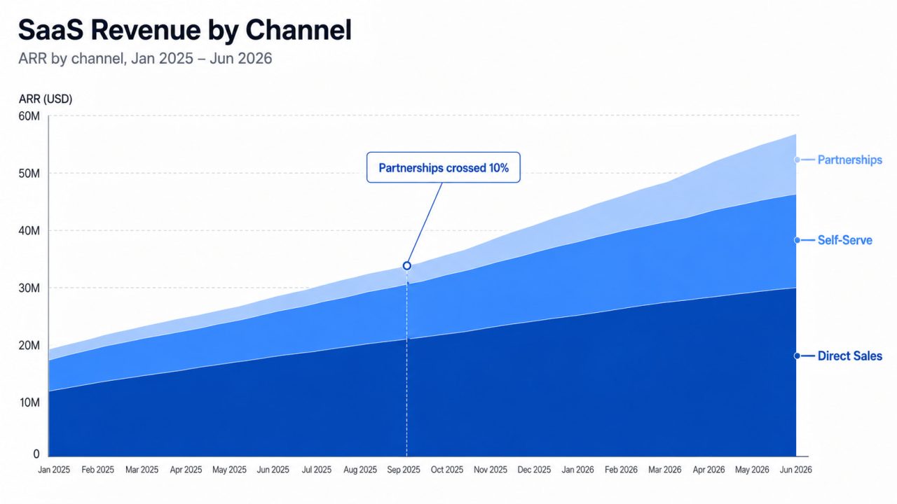 Real Example_ SaaS Revenue by Channel